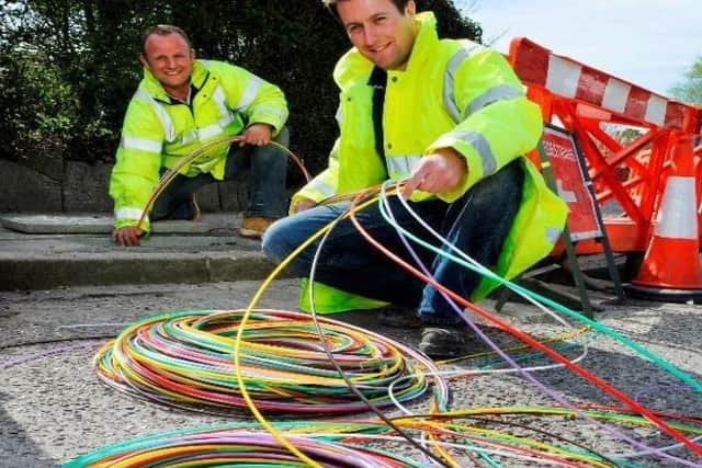 The project will improve broadband speeds for businesses and homes in Northampton