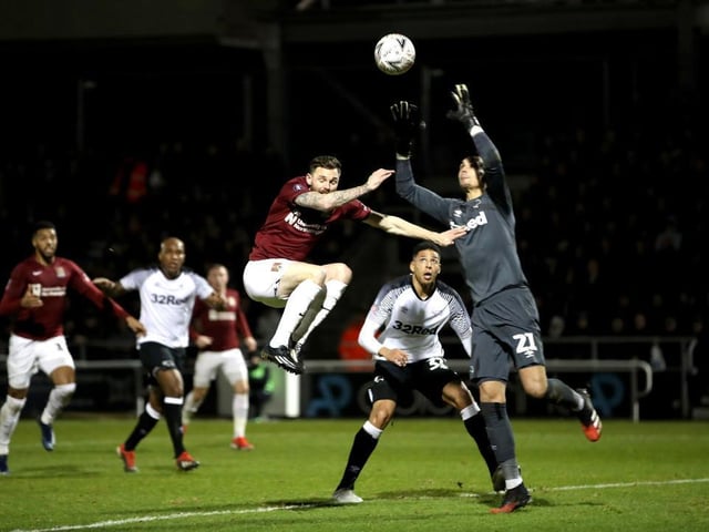 You know what you're going to get from the midfielder. He's guaranteed to put in a shift and did so again here, relentlessly harrying and hassling Derby's players all night and showing good quality himself when required... 8.5