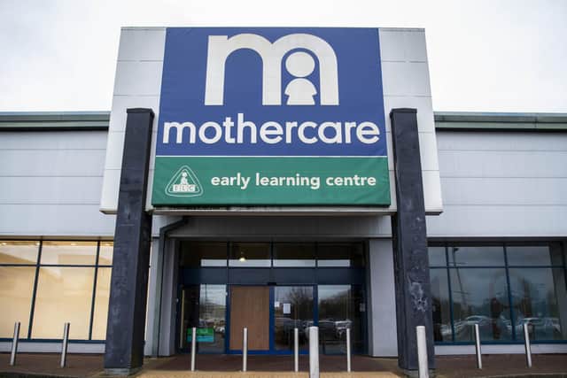 Mothercare closed last week at St James Retail Park