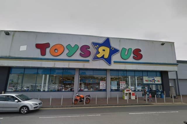 How Toys R Us looked on St James Retail Park before it closed in 2018. Photo: Google