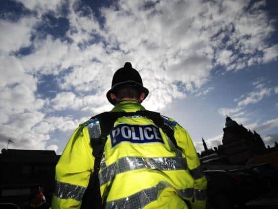 A police officer was assaulted in Northampton on Sunday.
