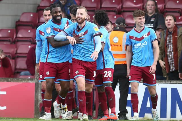 Kevin van Veen enjoyed scoring against his former club for Scunthorpe earlier this season
