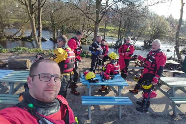 The Northamptonshire Search and Rescue water team