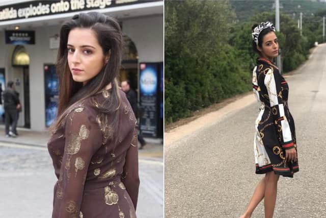 Gaia used to be a model when she lived in London.