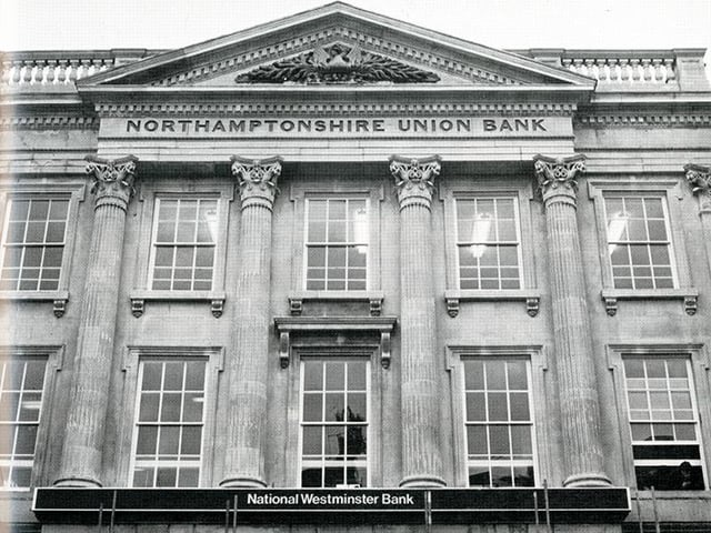 Natwest bank in 1982. Photo: BAM.