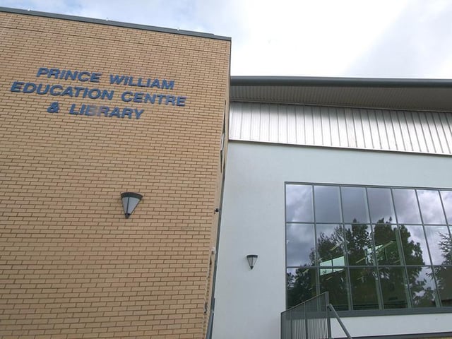 Part of Kettering General Hospital in 2005. Photo: BAM.