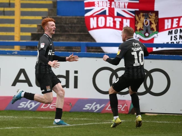 Deserved his goal for a fine full debut and it was a real poacher's finish. Full of energy and enthusiasm up top, not giving the Macc defence a moment's rest... 8 CHRON STAR MAN
