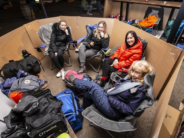 Pictured from left to right: Lisa Barnes, Julie Mason, Nicole Gallaher and Cheryl Seymour