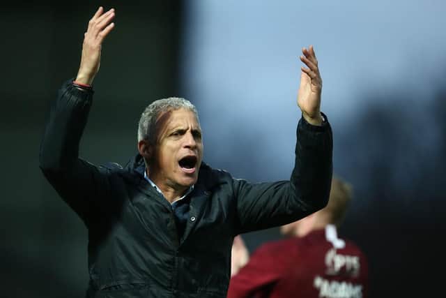 Cobblers boss Keith Curle