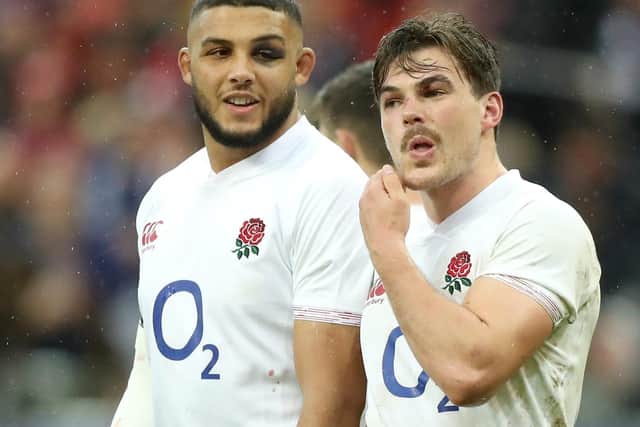 Sunday's Six Nations clash with France was a difficult day for Saints pair Lewis Ludlam and George Furbank
