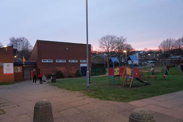 The litter picking started out at Blackthorn Community Centre.