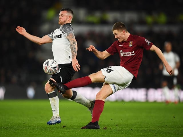 Mixed night on his return from suspension. Frequently outnumbered in the left channel and was caught out once or twice first-half. Also gave away the late spot-kick, however his brilliant work created Town's first goal... 7