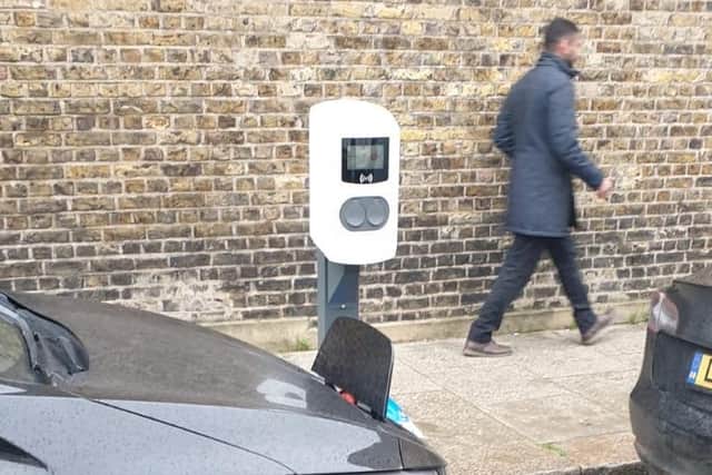 New electric vehicle charging points are coming to Northampton. Photo: Northamptonshire County Council