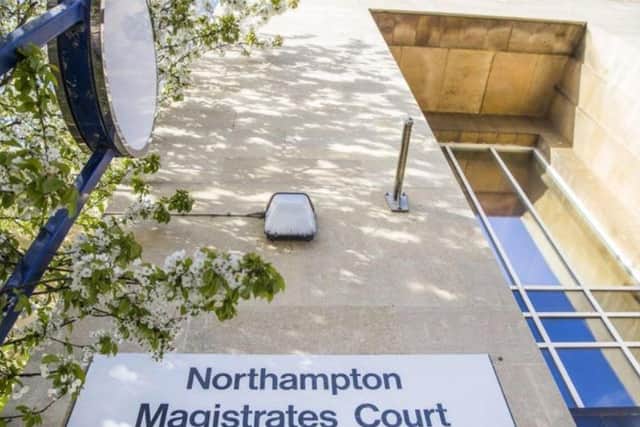 Driver will appear at Northampton Magistrates after being chased down by police