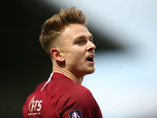 Whatever the logic behind playing him in central midfield didn't come to fruition. So unlucky with a half volley that Brown tipped over and probably should have scored at close quarters from a corner... 5.5