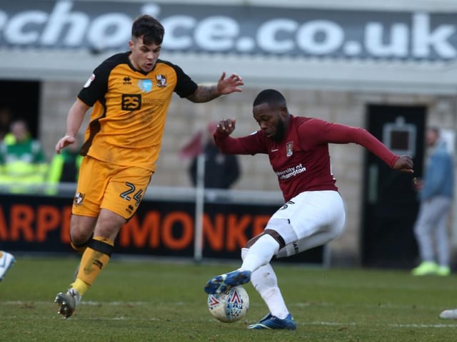 Kept plugging away without reward. Put good balls into dangerous areas time and again and his trickery worked space around the box, creating a good chance for Oliver. Had a decent claim for a penalty too... 7.5 CHRON STAR MAN