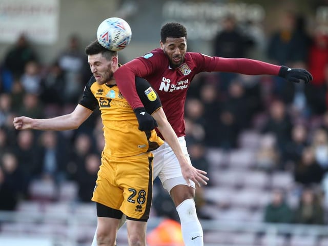 Probably forced Brown into his best stop during an impressive performance between the sticks, a terrific reflex save from the striker's volleyed effort. Not many defences have matched him for physicality as well as Vale did... 6.5