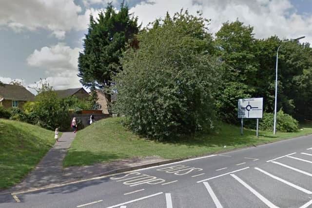 Mum and her four-year-old son were assaulted on this footpath near Lings Way