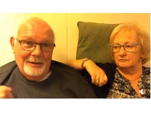 Mr Abel and his wife have been sharing a glimpse into life on the cruise ship through regular videos on his Facebook page.