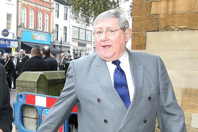 Brian Binley was sentenced at court in his absence.