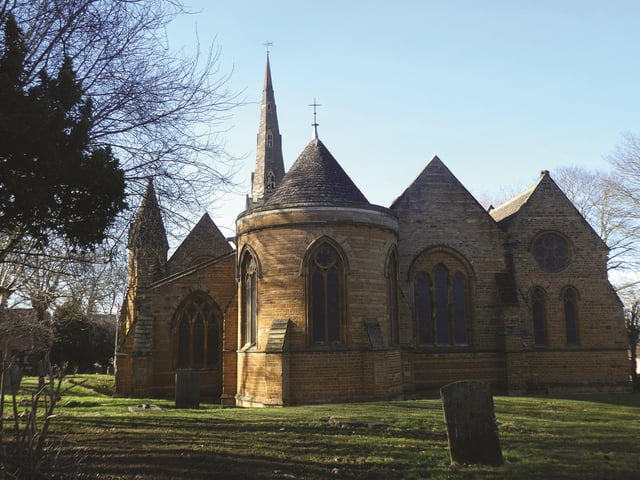 The Holy Sepulchre is a Norman round church dating from around 1100. It is grade I-listed  and was probably built by then-Earl of Northampton, Simon de Senlis. Photo: Amberley Publishing