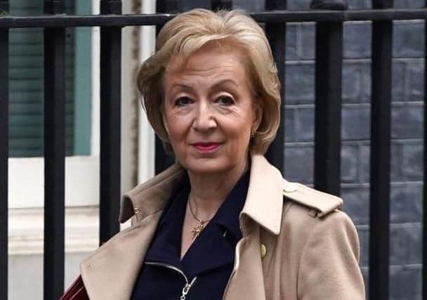Andrea Leadsom has been sacked as Business Secretary by Boris Johnson. Photo: Getty Images