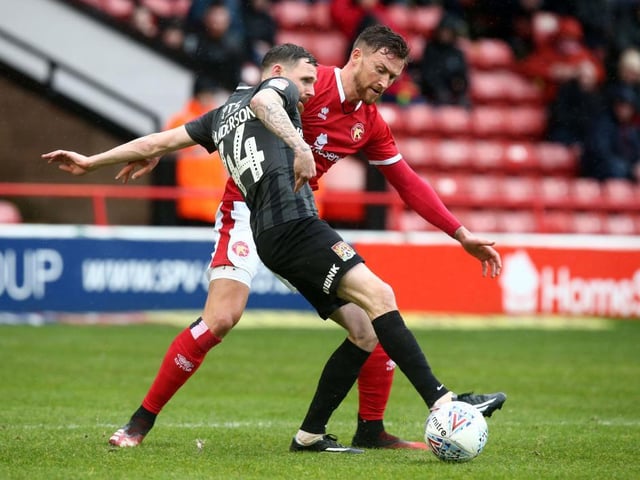 His sensational cross saw Morton double the lead and that really should have sent all three points back to Northampton. Not the only time he teed up the young striker and was unfortunate to be hooked so soon after half-time... 7
