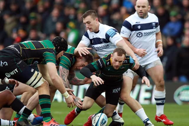 Rory Hutchinson was in action