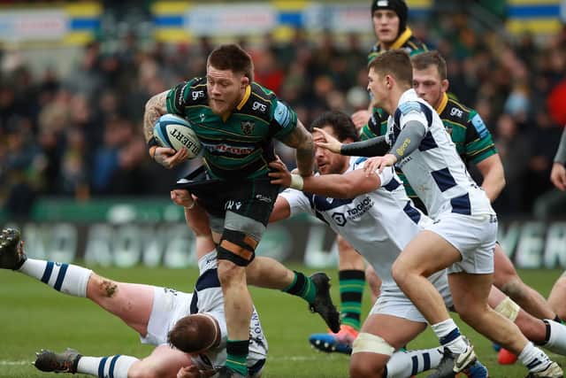 Teimana Harrison carried the fight on his 150th Saints appearance