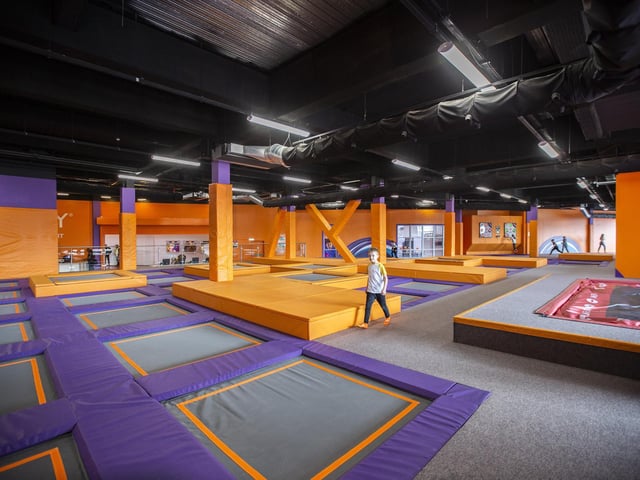 Gravity is filled with trampolines to bounce on