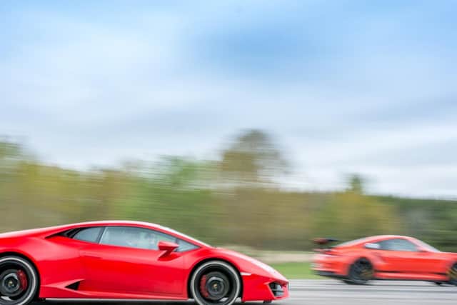 Cars will compete in drag race-style events so the crowds can see them at full speed. Photo: Supercar Fest