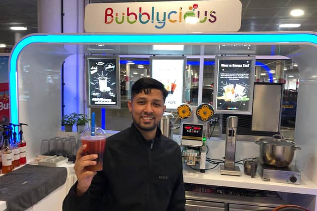Rameez Ali Syed has set up a bubble tea shop to bring the craze to Northampton.