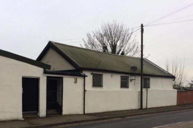 The former social club on St Andrew's Road is currently used for the emergency night shelter