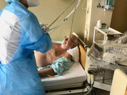 David Abel posted this picture from a Japanese hospital