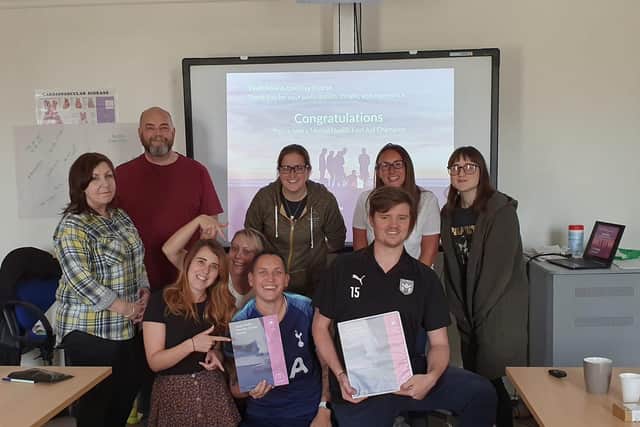 Paul has also trained Grey Dog Trust volunteers on the mental health first aid course.