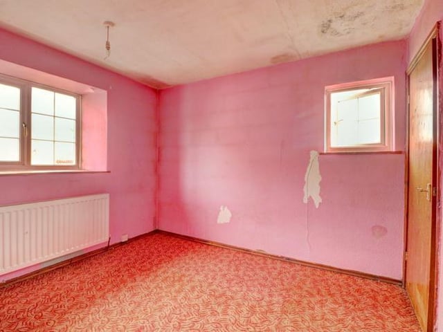 The four-bedroom house will need some renovating.
