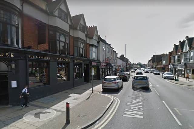 The bike was taken while locked to a pole on Wellingborough Road, Northampton. Photo: Google