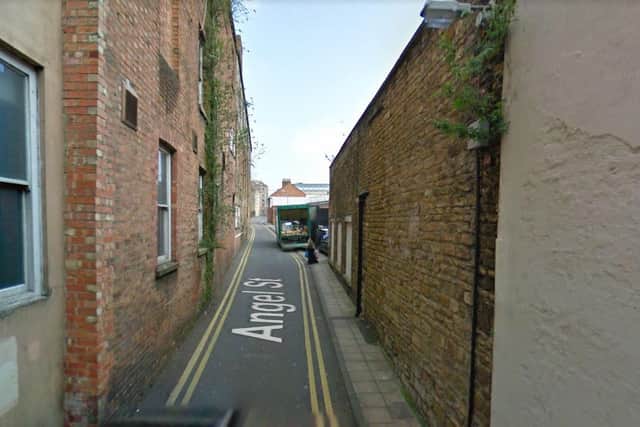 The attack involving Farai Munemo in August 2018 was on Angel Street, Northampton. Photo: Google