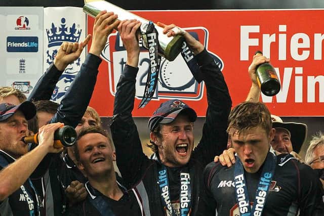Alex Wakely captained the Steelbacks to T20 glory in 2013