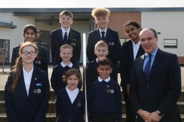 Headteacher David James says the new rating at Caroline Chisholm has been a "team effort".