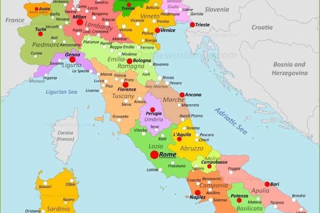 Aprica is in the Lombardy region of Italy where ten towns are in lockdown