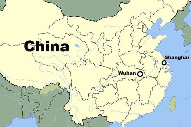 Jacob Wootton is quarantined in Shanghai after his trip to the Phillipines