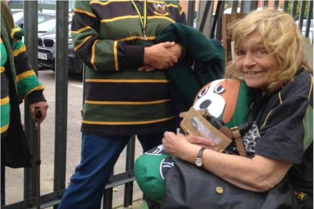 Helen, who was a dedicated Saints fan, died last and had a specific dying wish.