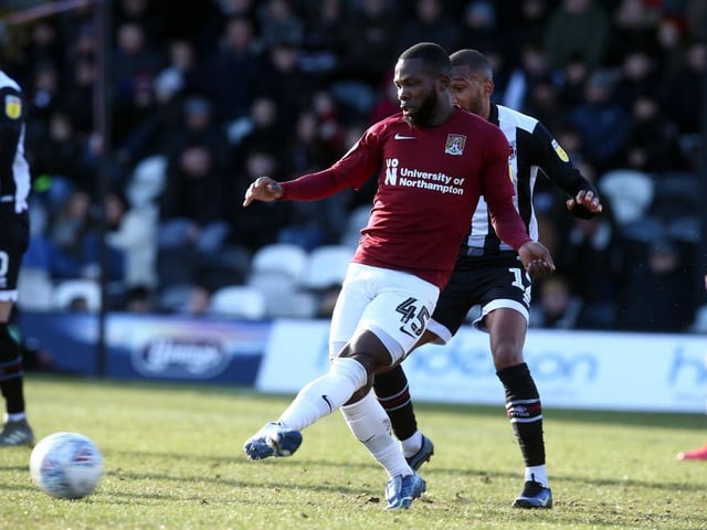 Saw a lot of the ball in the first-half and although he didn't always make the most of it, he constantly got at Grimsby's defence and kept putting crosses into the box, trying to create something for his side... 7.5