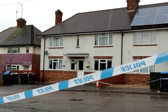 The house in Merthyr Road was cordoned off last week following a "disturbance" on the evening of February 26.