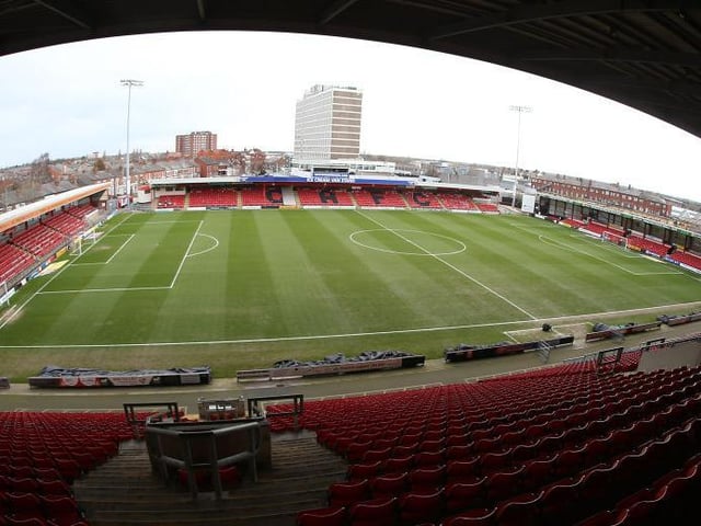 Crewe claimed the final play-off spot with 72 points while Crawley won promotion by finishing third with 84, eight behind title winners Swindon Town.