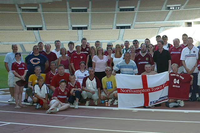Lee Geary followed the Cobblers to Seville in the summer of 2004