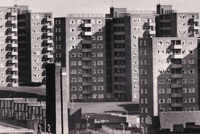Burmantofts from Lovell Park Road in the early 1980s.