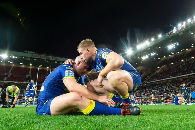 Warrington Wolves hold the unwanted record of the most Grand Final appearances without ever winning the Super League title. The Wire have reached Old Trafford four times, only to lose on all four occasions. They have also accumulated the most points in the summer era without ever winning a league title, although they have won the League Leaders' Shield on two occasions.