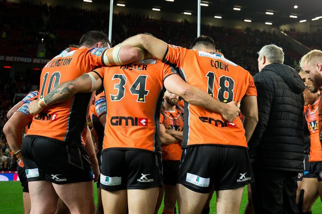 The Tigers were one of the founding members of Super League but were relegated from the top flight in 2004. They made an immediate return but dropped out of the division again after losing to rivals Wakefield Trinity in the 'Battle of Belle Vue.' They returned in 2007 before winning the League Leaders' Shield in 2017, they reached the Grand Final in the same season but were beaten by Leeds Rhinos.